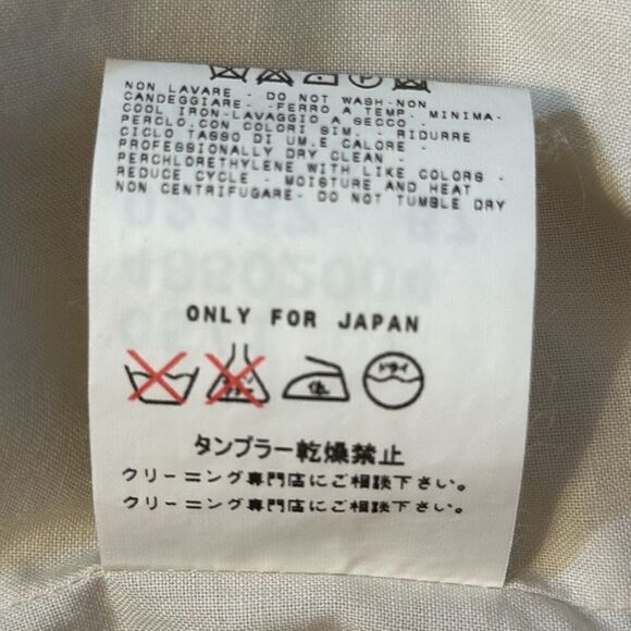 GIANFRANCO FERRE women’s double breasted jacket size 42 missing belt - Picture 11 of 15